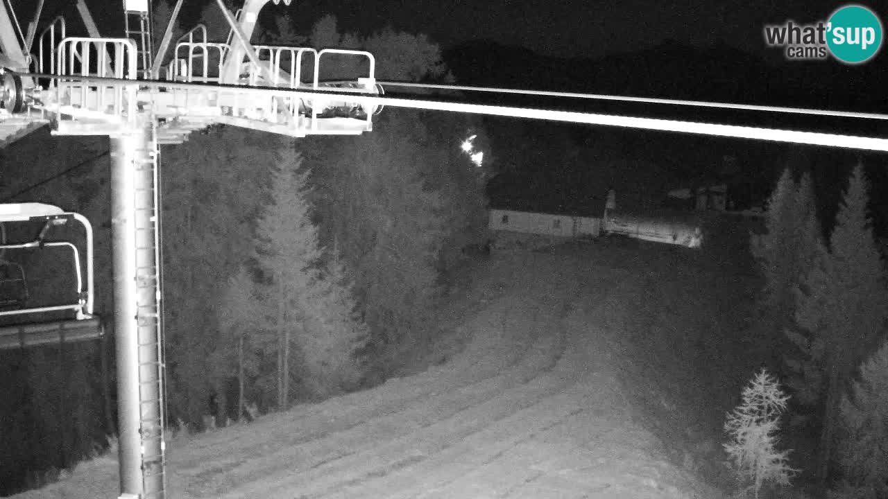Webcam Kranjska Gora VITRANC 2 | station supérieure