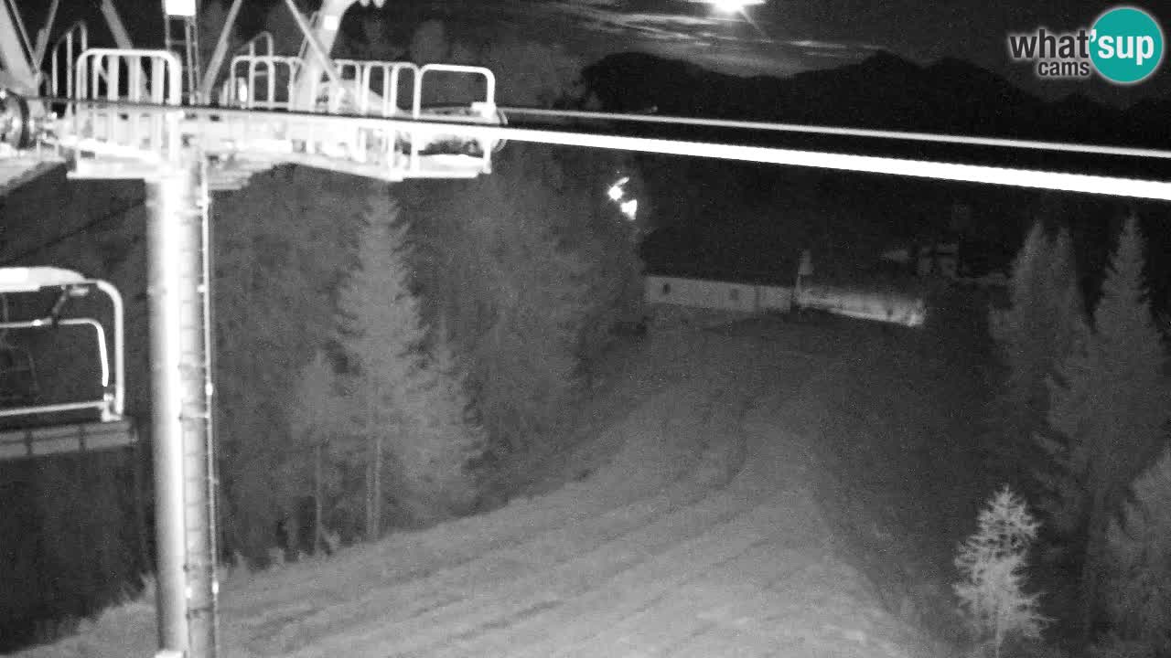 Webcam Kranjska Gora VITRANC 2 upper station