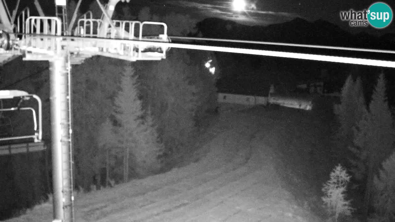Web kamera Kranjska Gora VITRANC 2 | gornja postaja