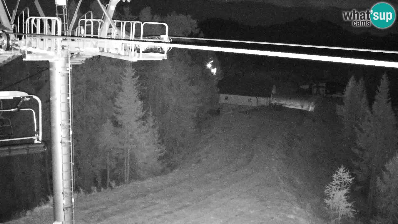 Webcam Kranjska Gora VITRANC 2 upper station