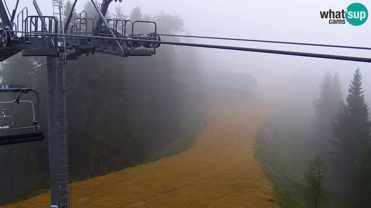 Webcam Kranjska Gora VITRANC 2 | station supérieure