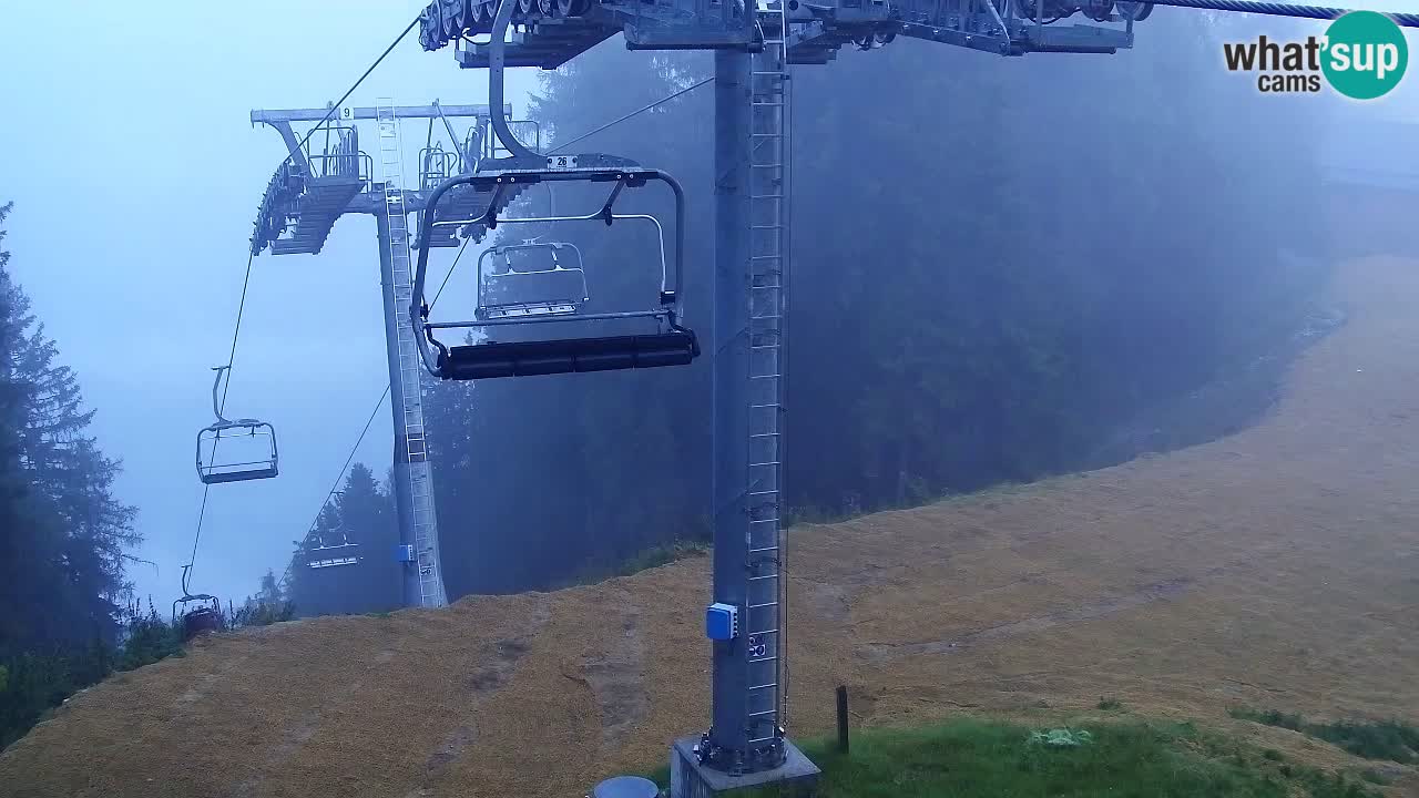 Kranjska Gora webcam VITRANC 2 | Bergstation