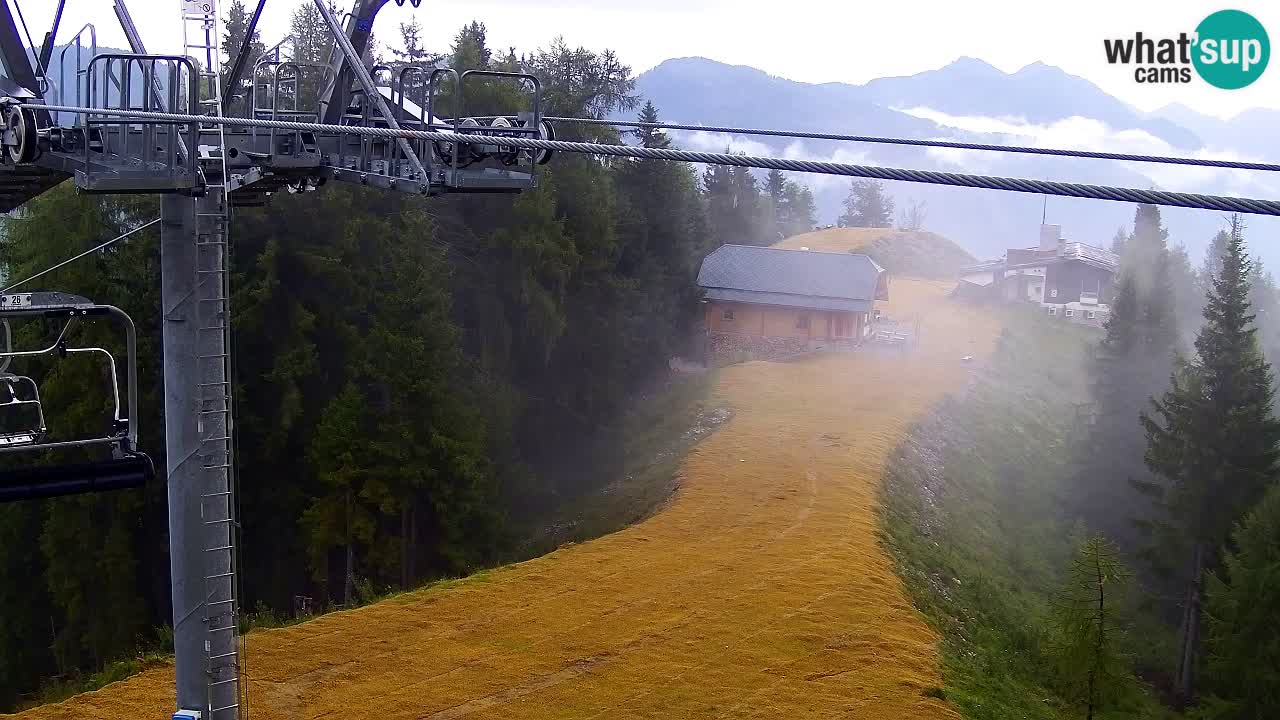 Webcam Kranjska Gora VITRANC 2 | Station supérieure