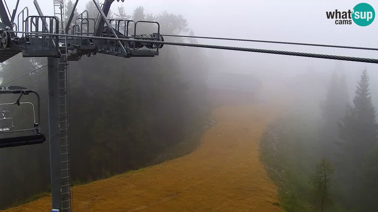 Webcam Kranjska Gora VITRANC 2 | station supérieure