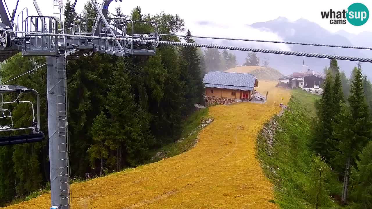 Webcam Kranjska Gora VITRANC 2 upper station