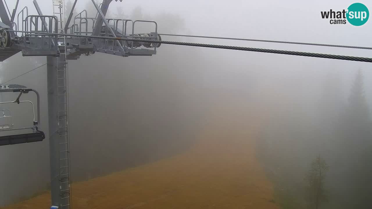 Web kamera Kranjska Gora VITRANC 2 | gornja postaja