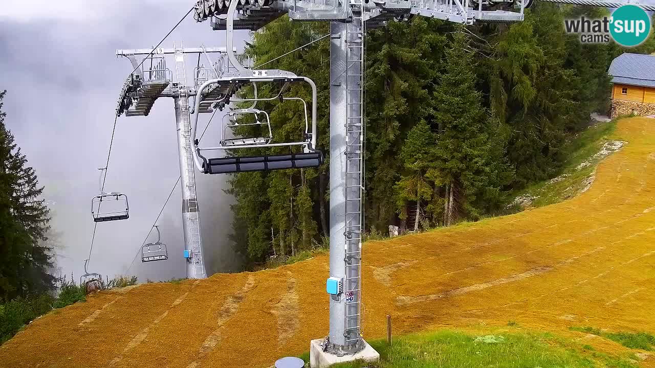 Webcam Kranjska Gora VITRANC 2 upper station