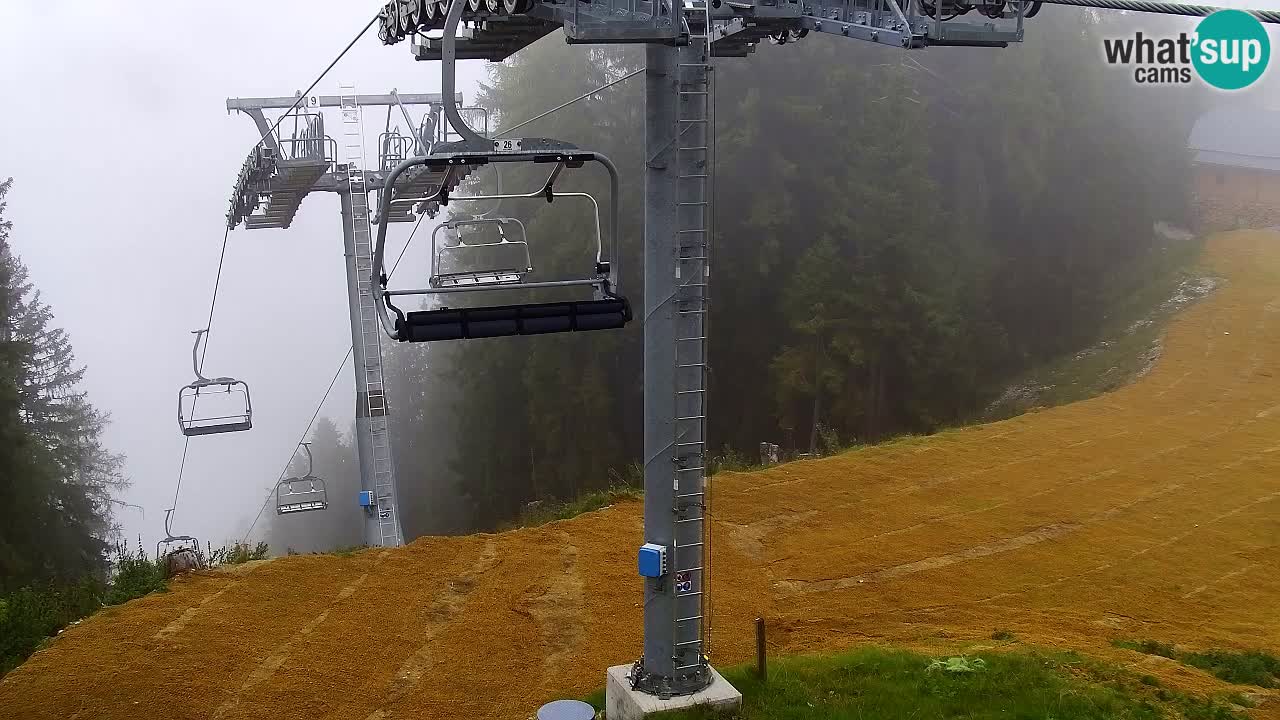 Webcam Kranjska Gora VITRANC 2 | Station supérieure