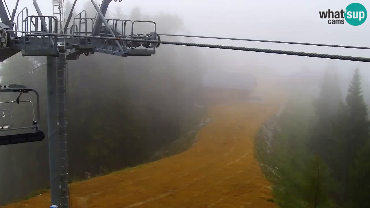 Web kamera Kranjska Gora VITRANC 2 | gornja postaja