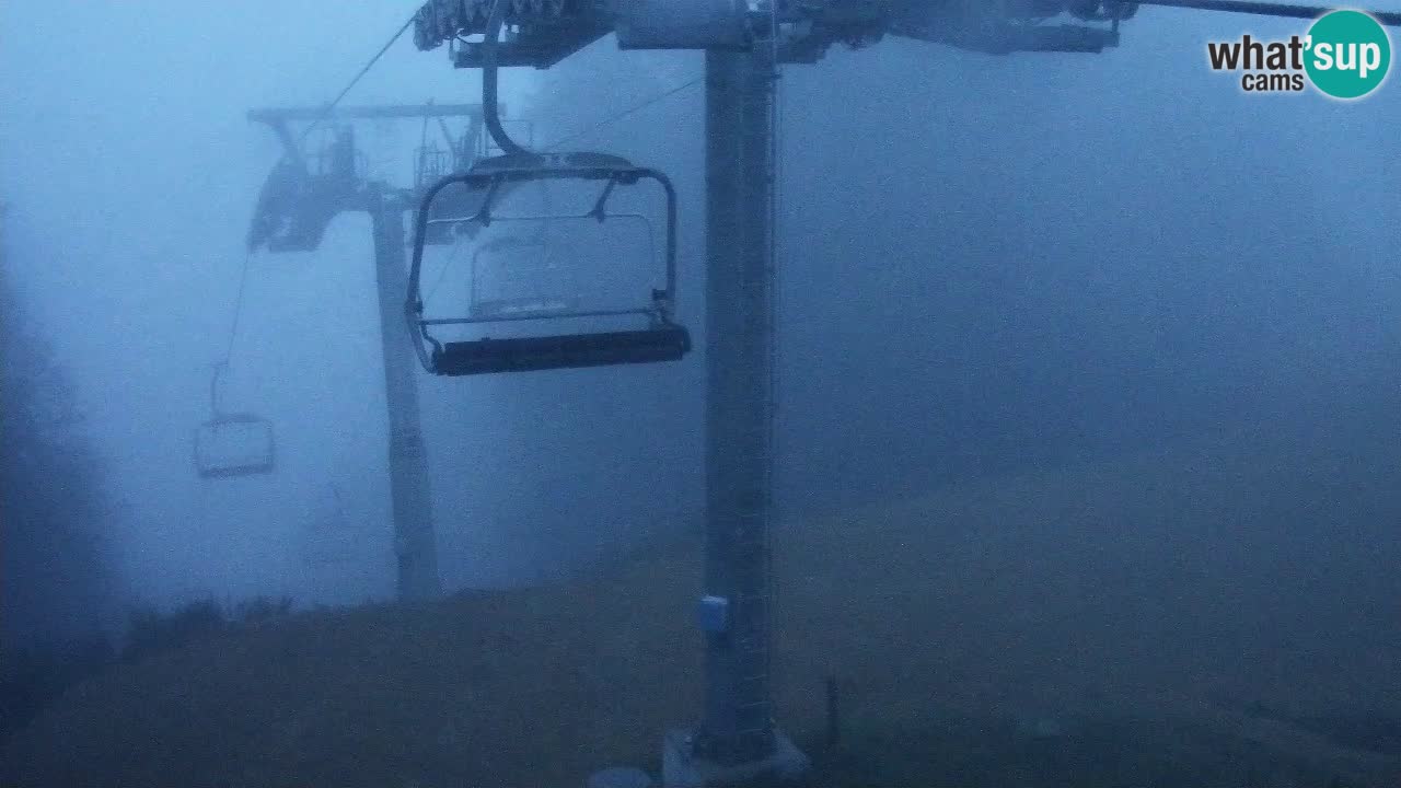 Web kamera Kranjska Gora VITRANC 2 | gornja postaja