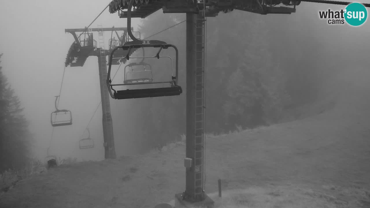 Webcam Kranjska Gora VITRANC 2 | Station supérieure