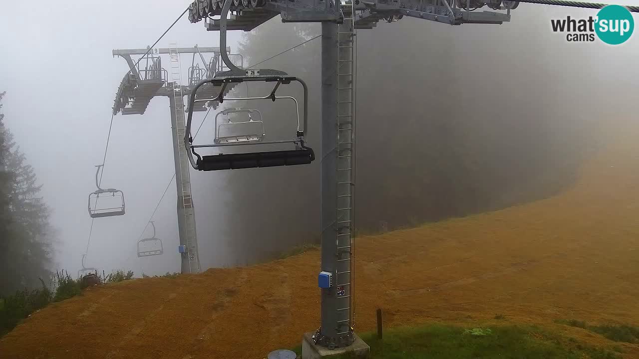 Webcam Kranjska Gora VITRANC 2 | Station supérieure