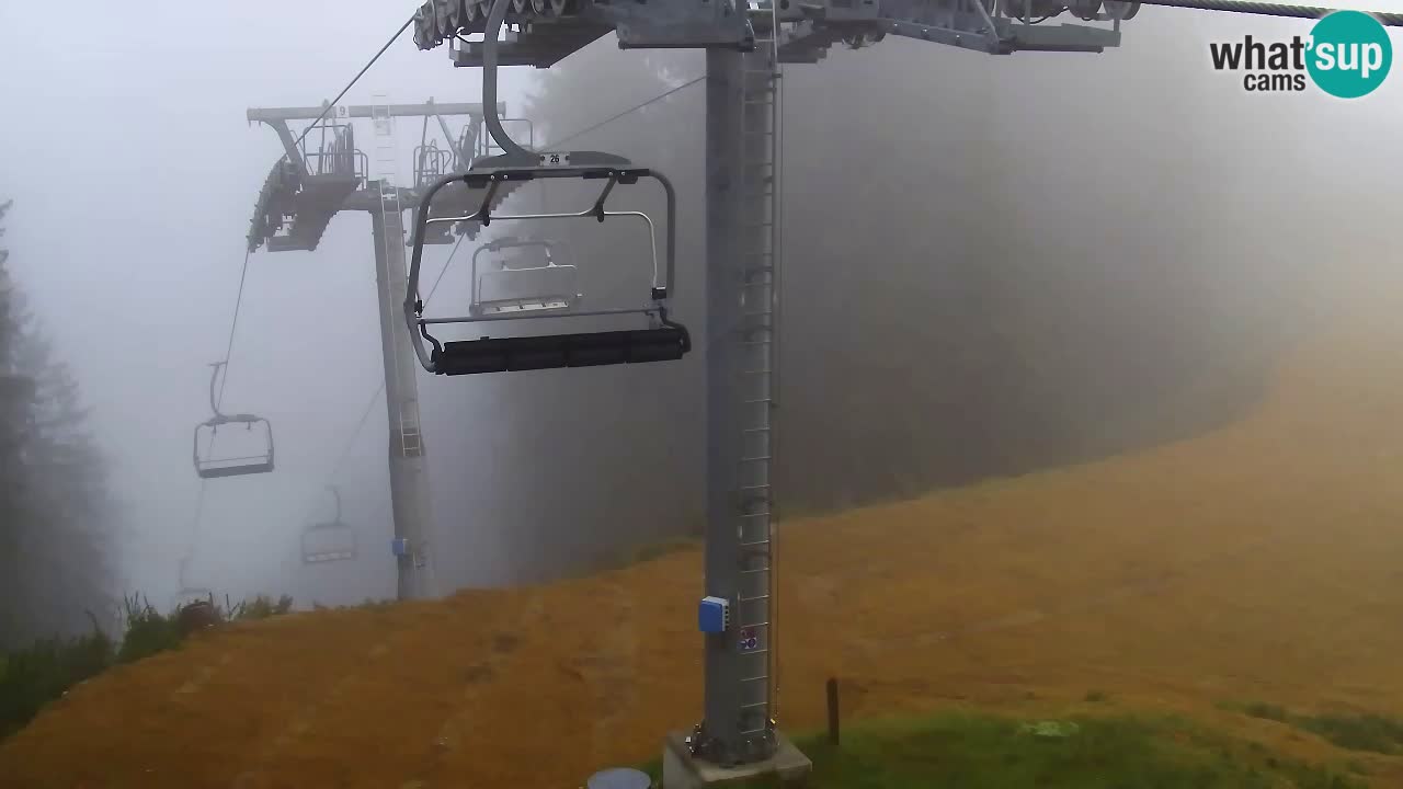 Webcam Kranjska Gora VITRANC 2 upper station