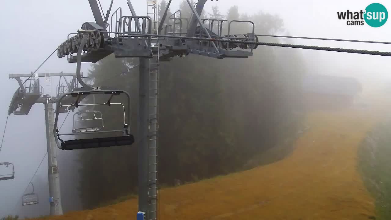 Webcam Kranjska Gora VITRANC 2 | station supérieure