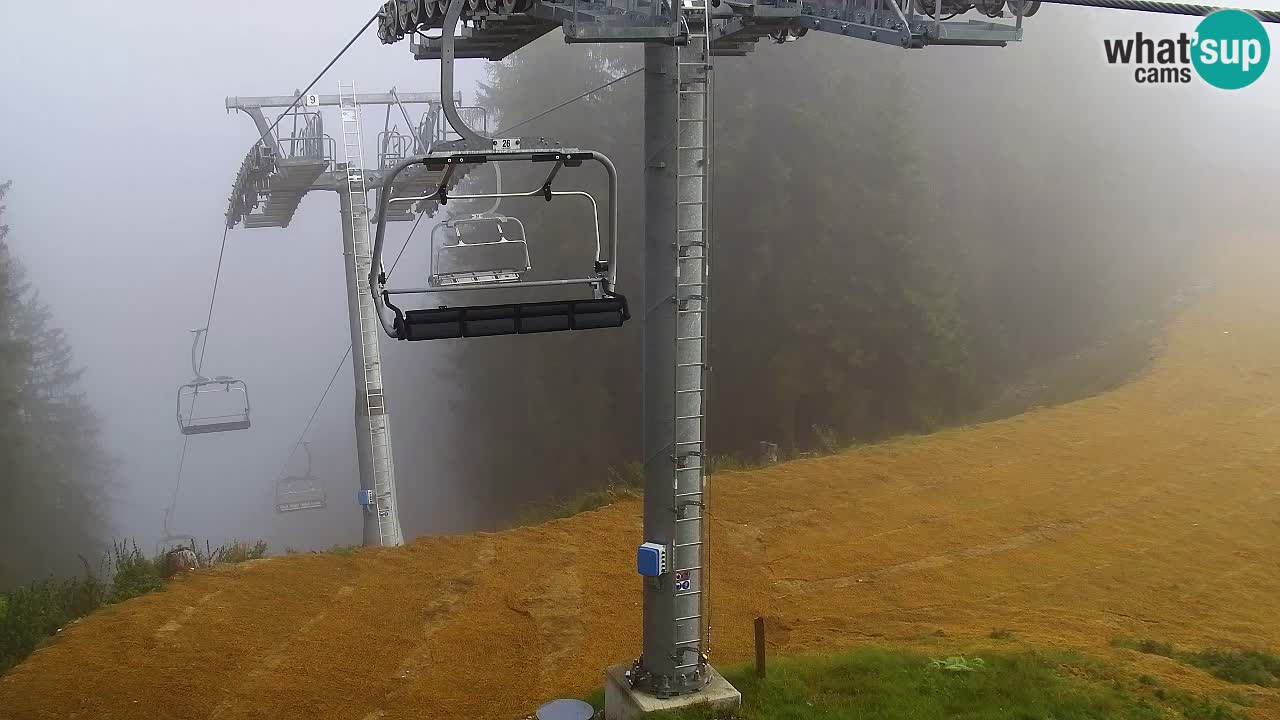 Webcam Kranjska Gora VITRANC 2 | Station supérieure