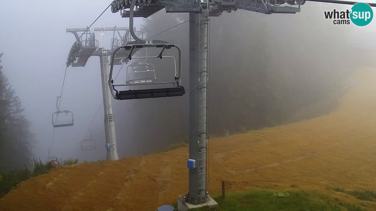 Kranjska Gora webcam VITRANC 2 | Bergstation