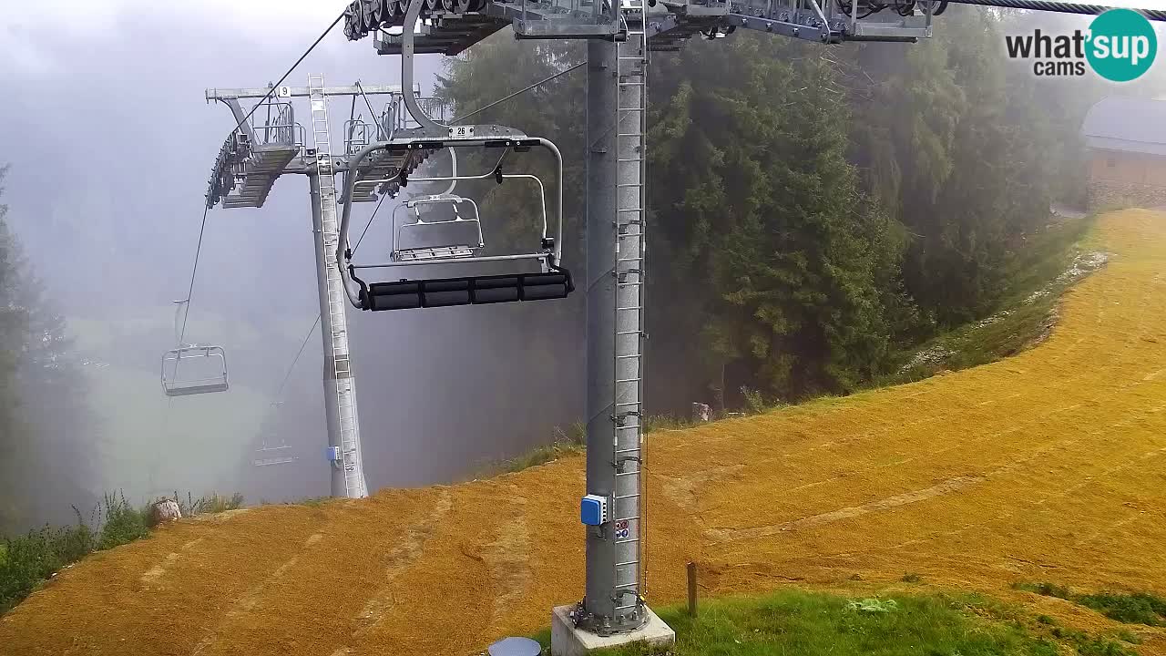 Webcam Kranjska Gora VITRANC 2 upper station