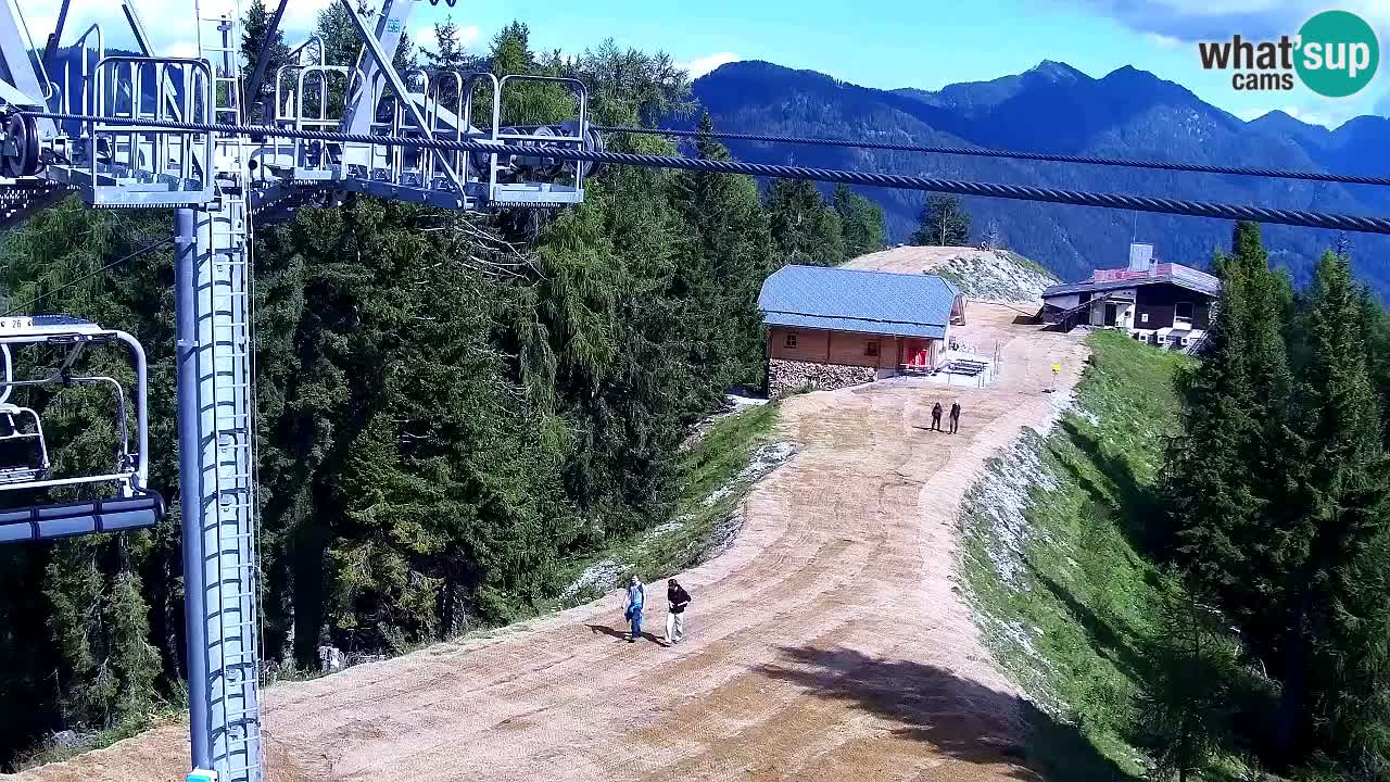 Webcam Kranjska Gora VITRANC 2 | Station supérieure