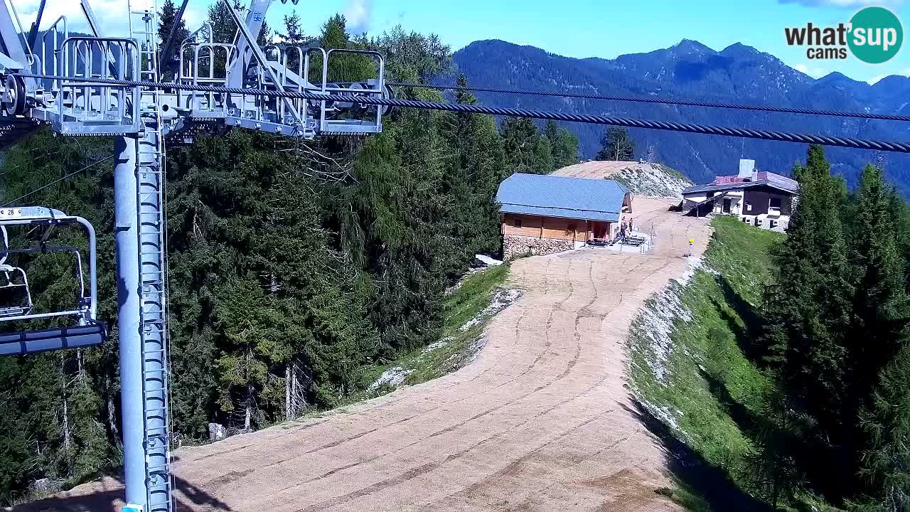 Webcam Kranjska Gora VITRANC 2 upper station