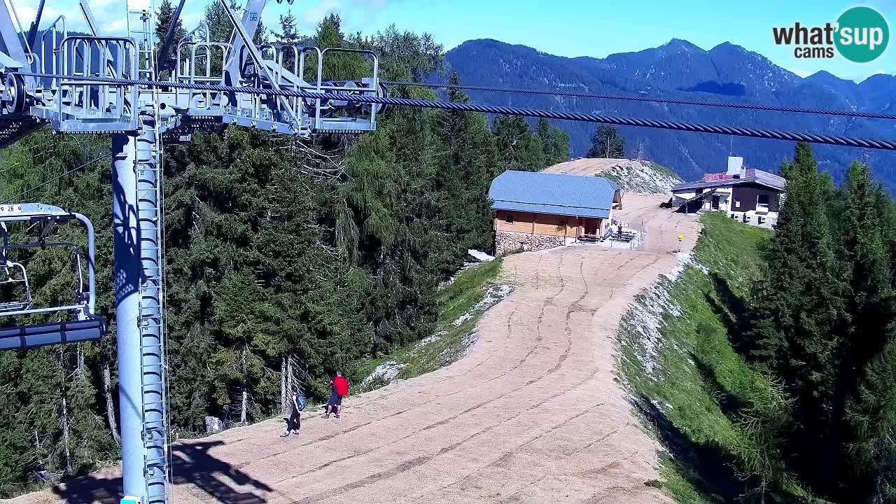 Webcam Kranjska Gora VITRANC 2 | Station supérieure