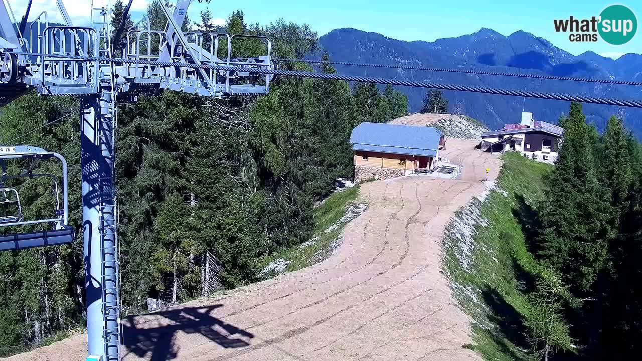 Web kamera Kranjska Gora VITRANC 2 | gornja postaja