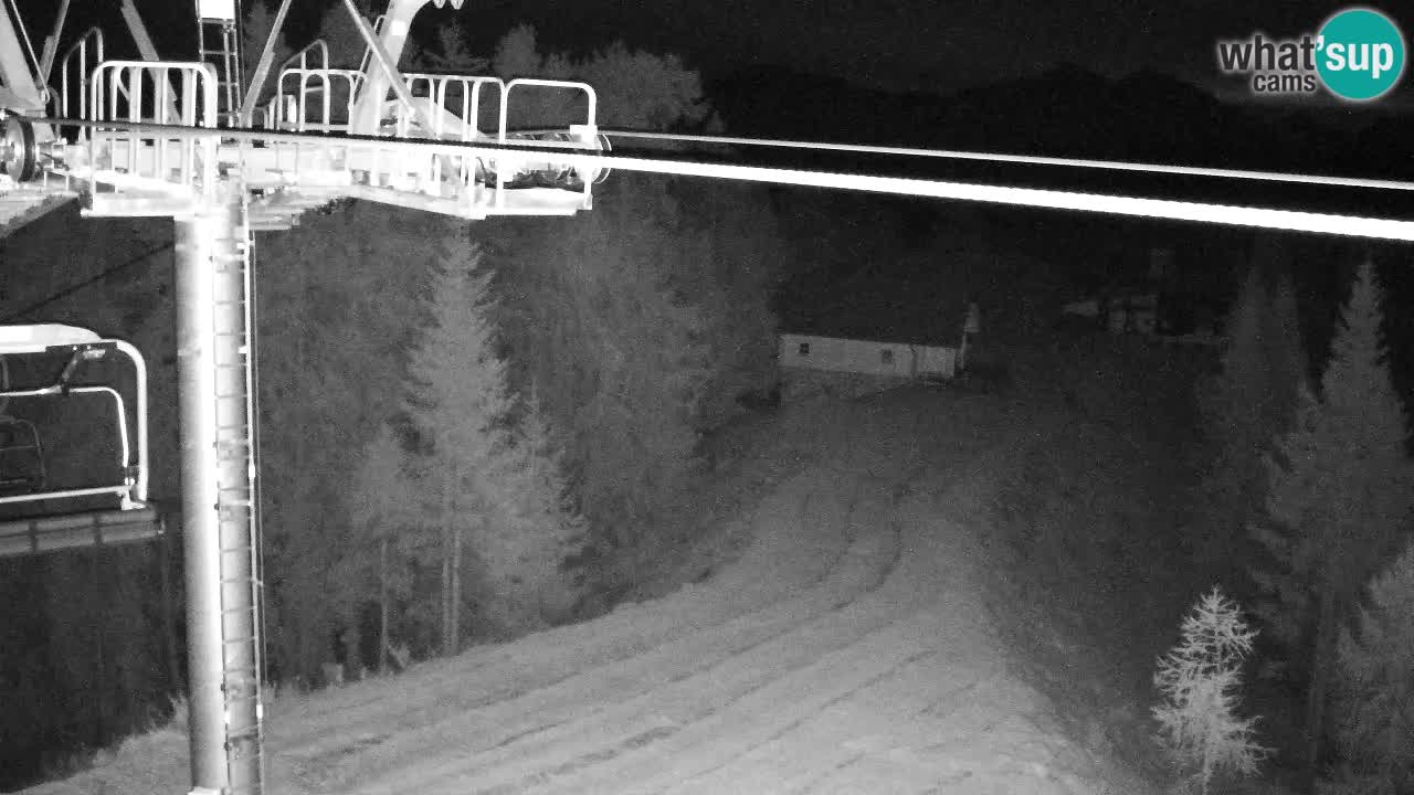 Webcam Kranjska Gora VITRANC 2 upper station