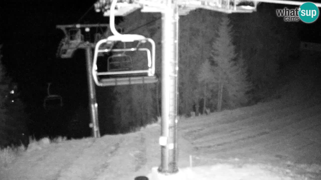 Web kamera Kranjska Gora VITRANC 2 | gornja postaja