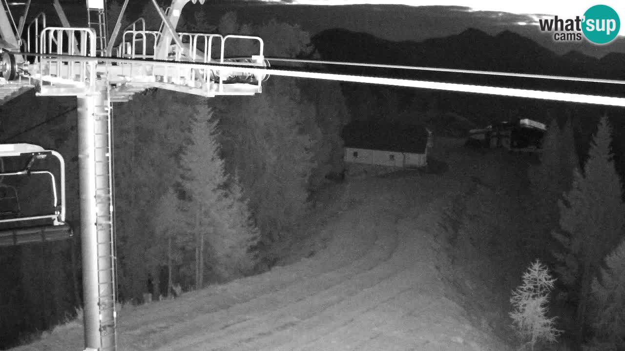 Web kamera Kranjska Gora VITRANC 2 | gornja postaja