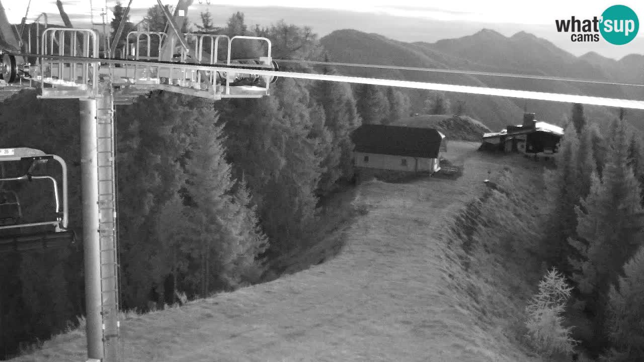 Webcam Kranjska Gora VITRANC 2 upper station