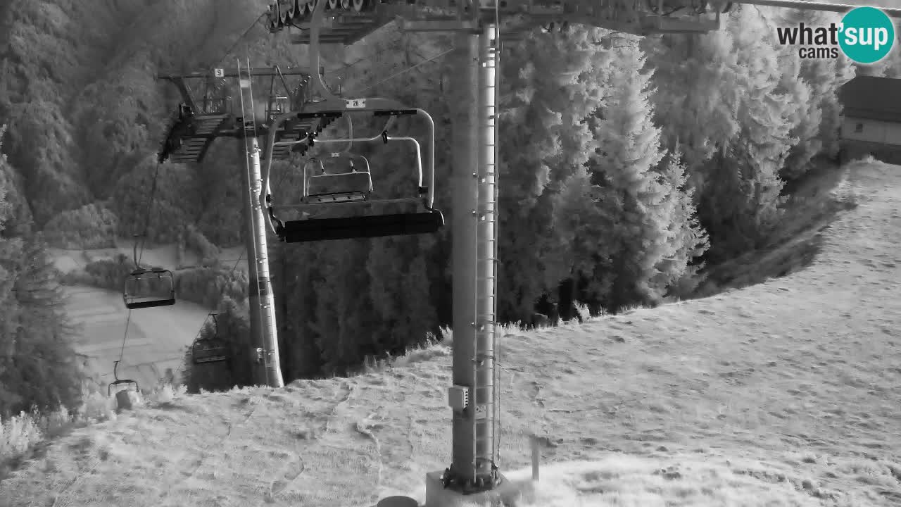 Web kamera Kranjska Gora VITRANC 2 | gornja postaja