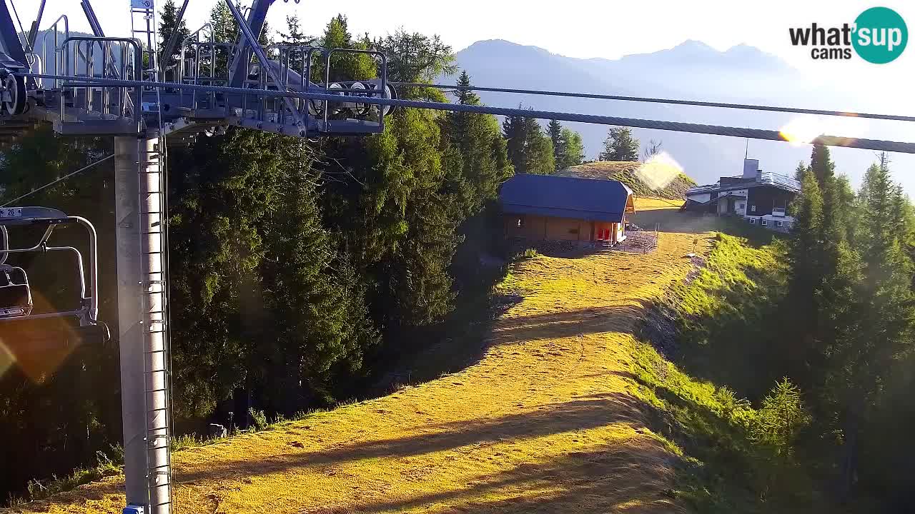 Webcam Kranjska Gora VITRANC 2 upper station