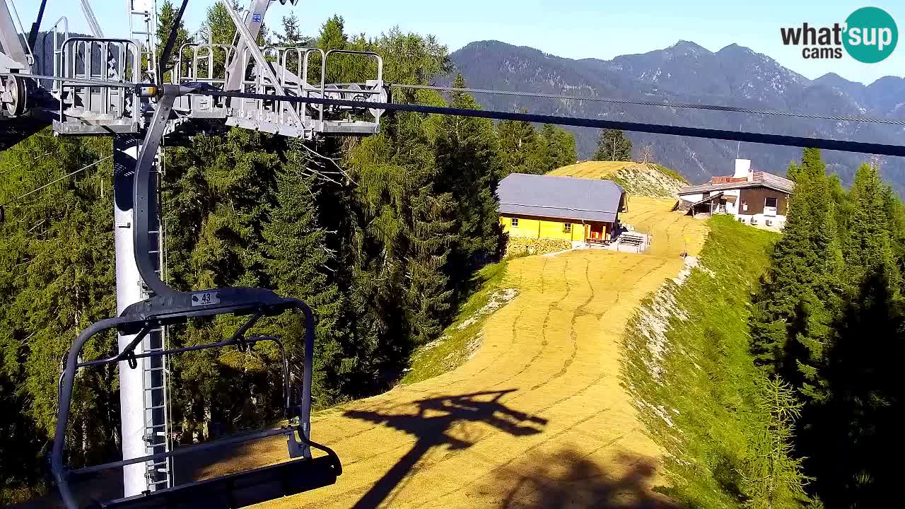 Webcam Kranjska Gora VITRANC 2 | station supérieure