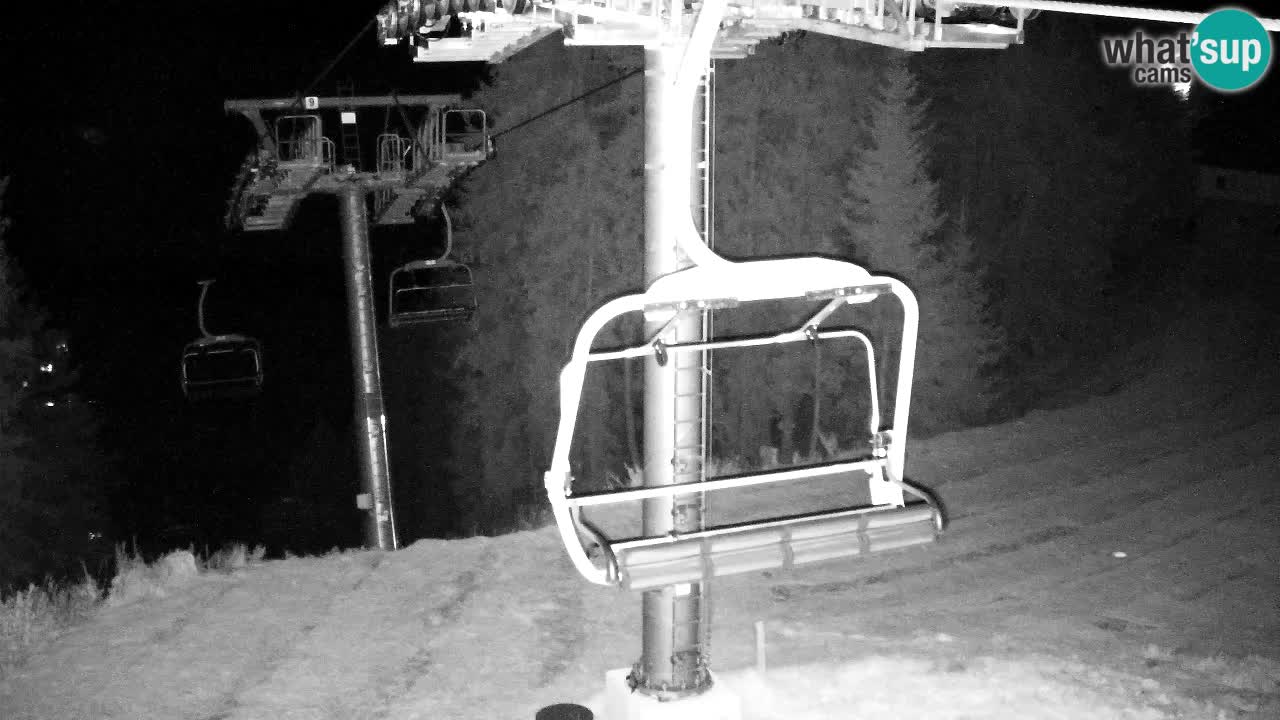 Web kamera Kranjska Gora VITRANC 2 | gornja postaja