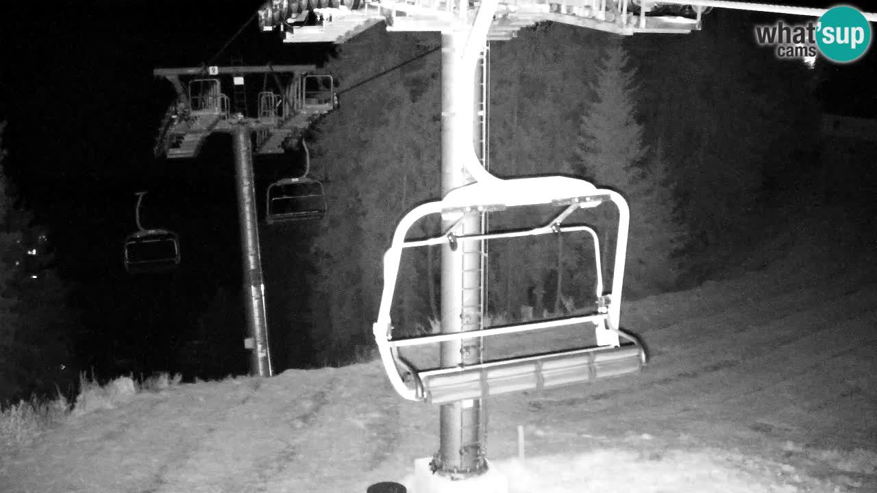Web kamera Kranjska Gora VITRANC 2 | gornja postaja