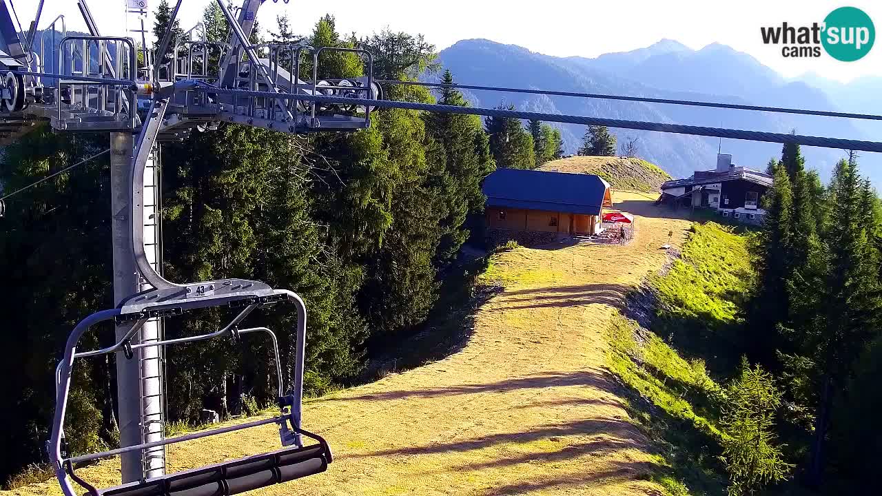 Webcam Kranjska Gora VITRANC 2 | station supérieure