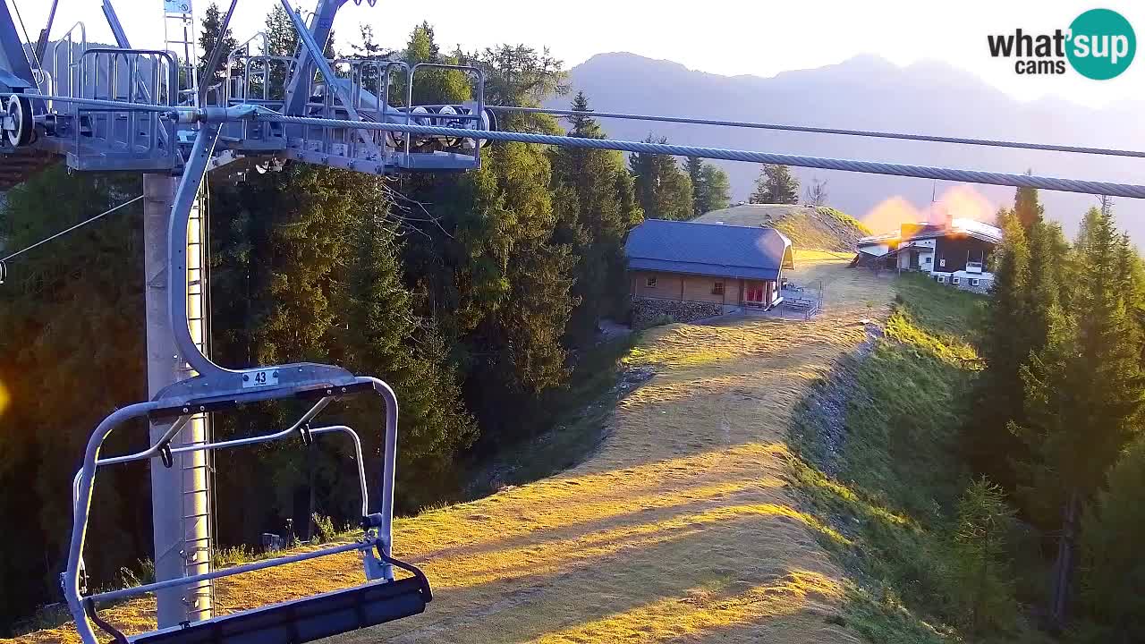 Webcam Kranjska Gora VITRANC 2 | station supérieure