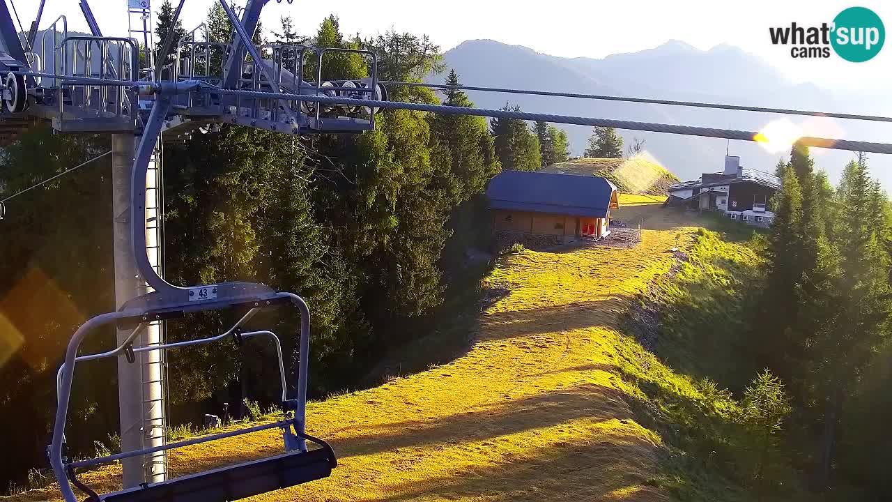 Web kamera Kranjska Gora VITRANC 2 | gornja postaja