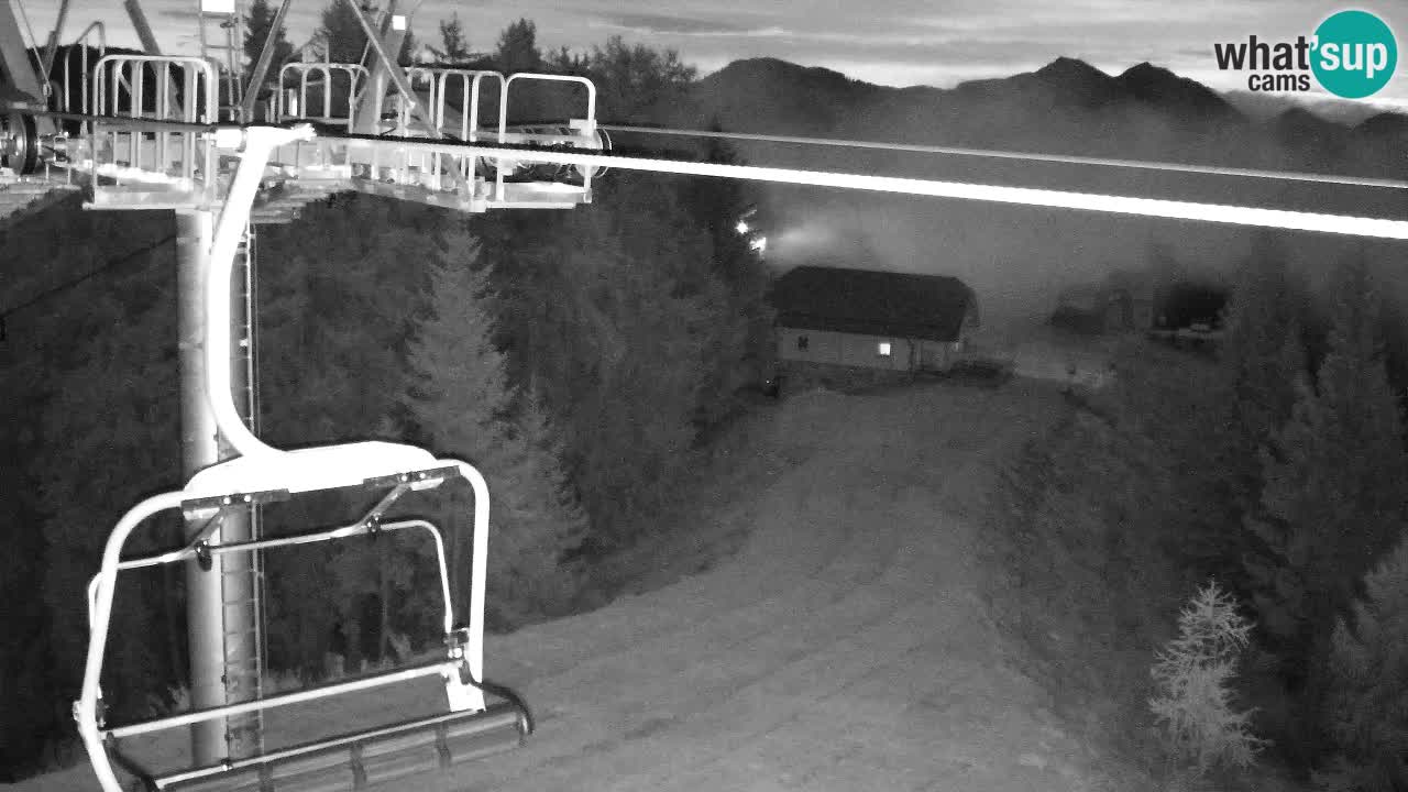 Webcam Kranjska Gora VITRANC 2 upper station