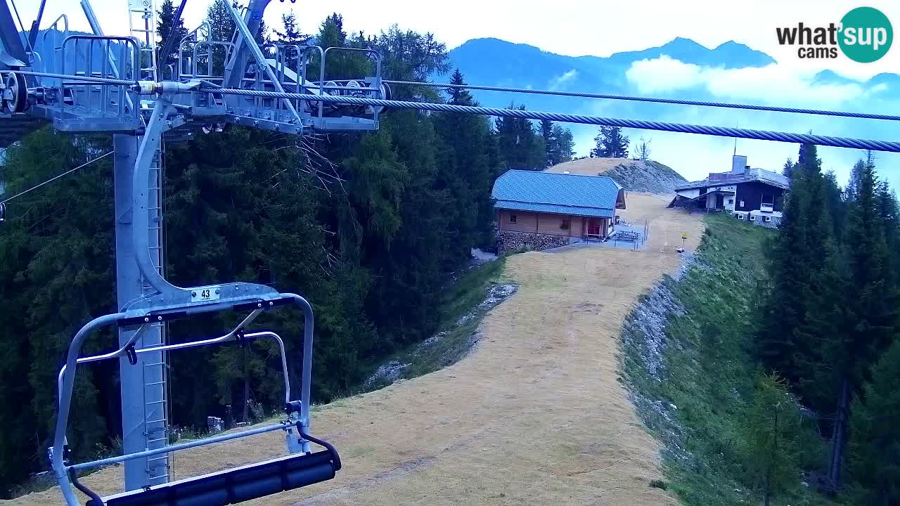 Webcam Kranjska Gora VITRANC 2 | Station supérieure