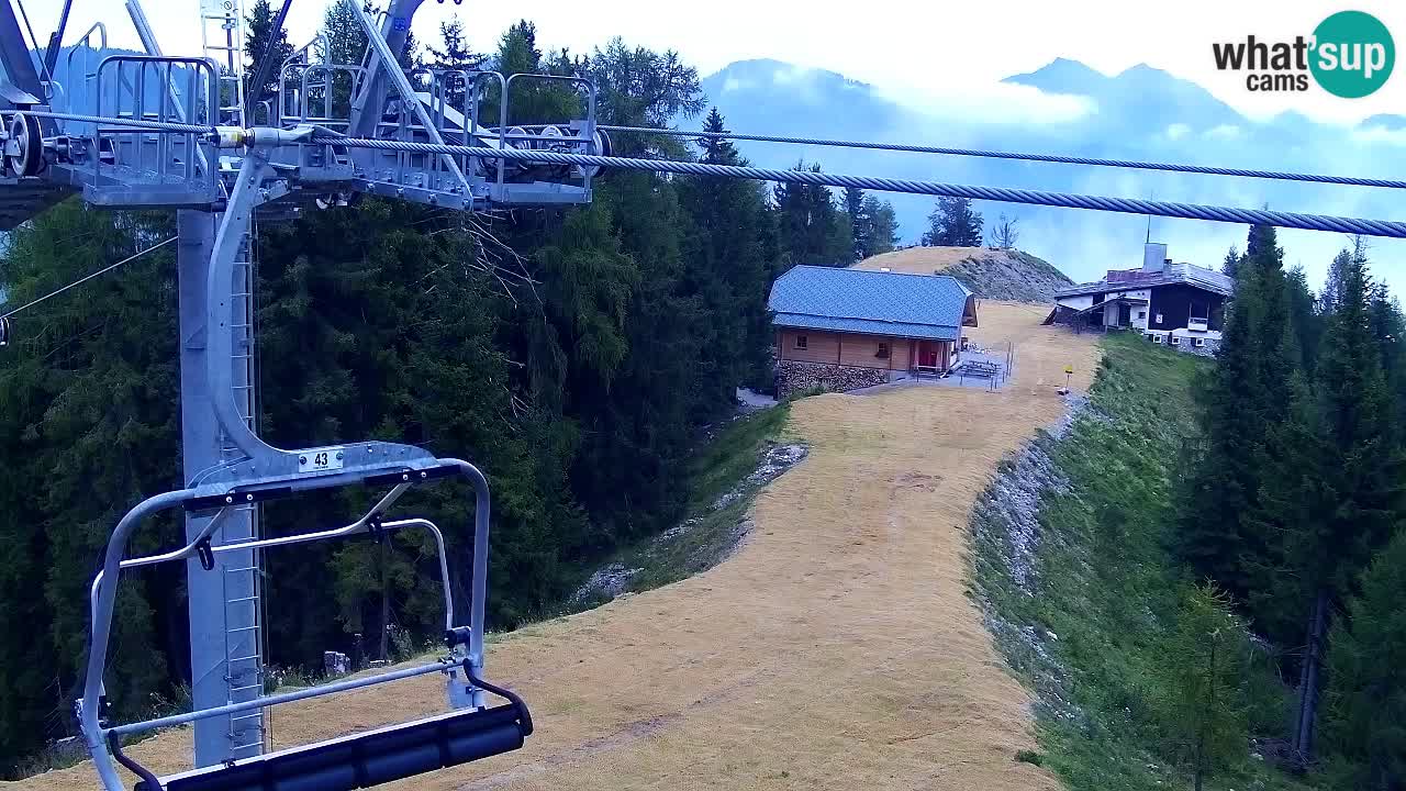 Webcam Kranjska Gora VITRANC 2 upper station