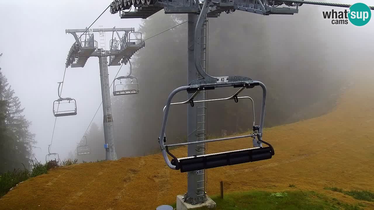 Webcam Kranjska Gora VITRANC 2 upper station