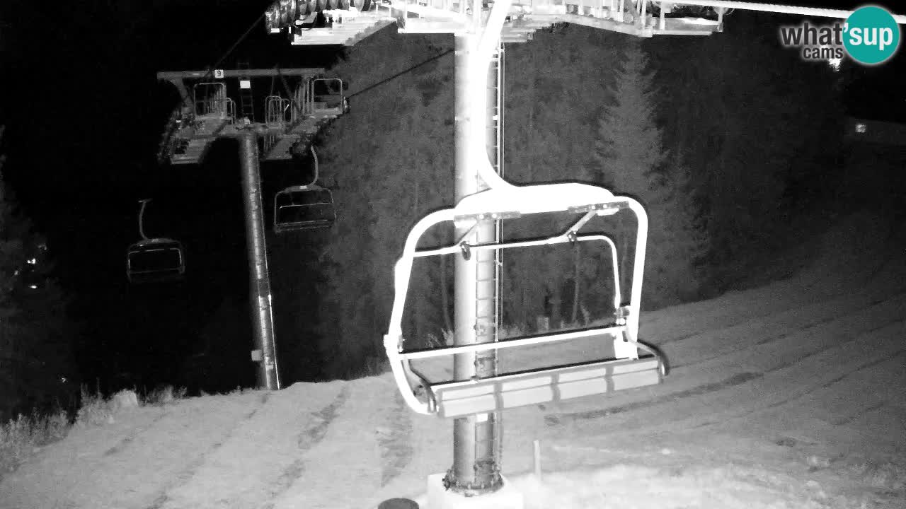 Webcam Kranjska Gora VITRANC 2 | Station supérieure