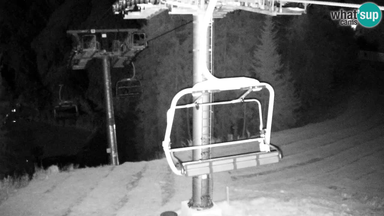 Web kamera Kranjska Gora VITRANC 2 | gornja postaja