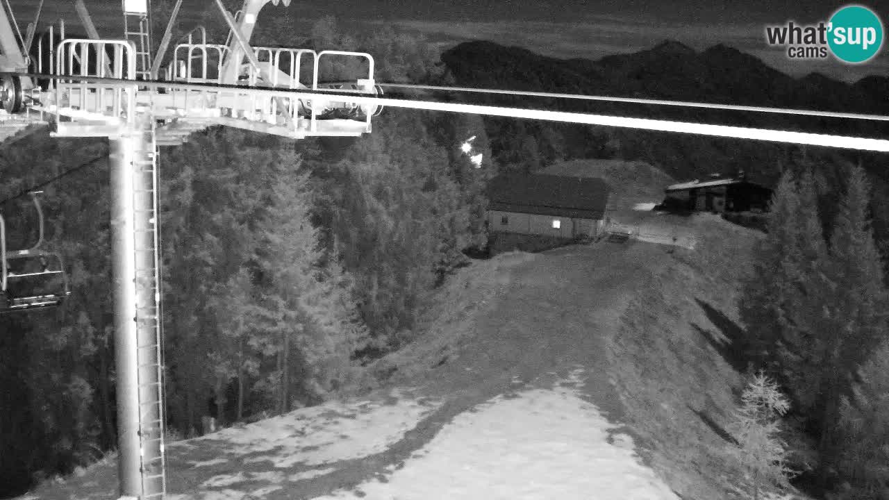 Webcam Kranjska Gora VITRANC 2 upper station