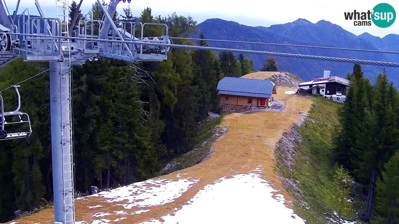 Webcam Kranjska Gora VITRANC 2 | Station supérieure