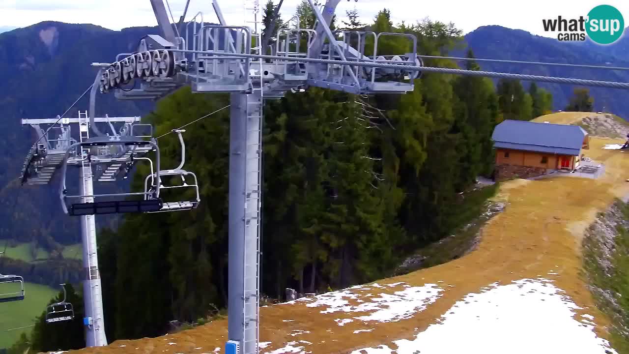 Webcam Kranjska Gora VITRANC 2 | station supérieure
