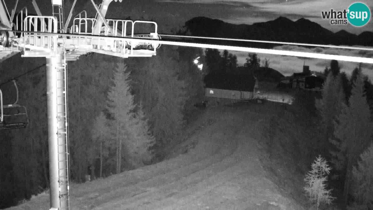 Webcam Kranjska Gora VITRANC 2 upper station