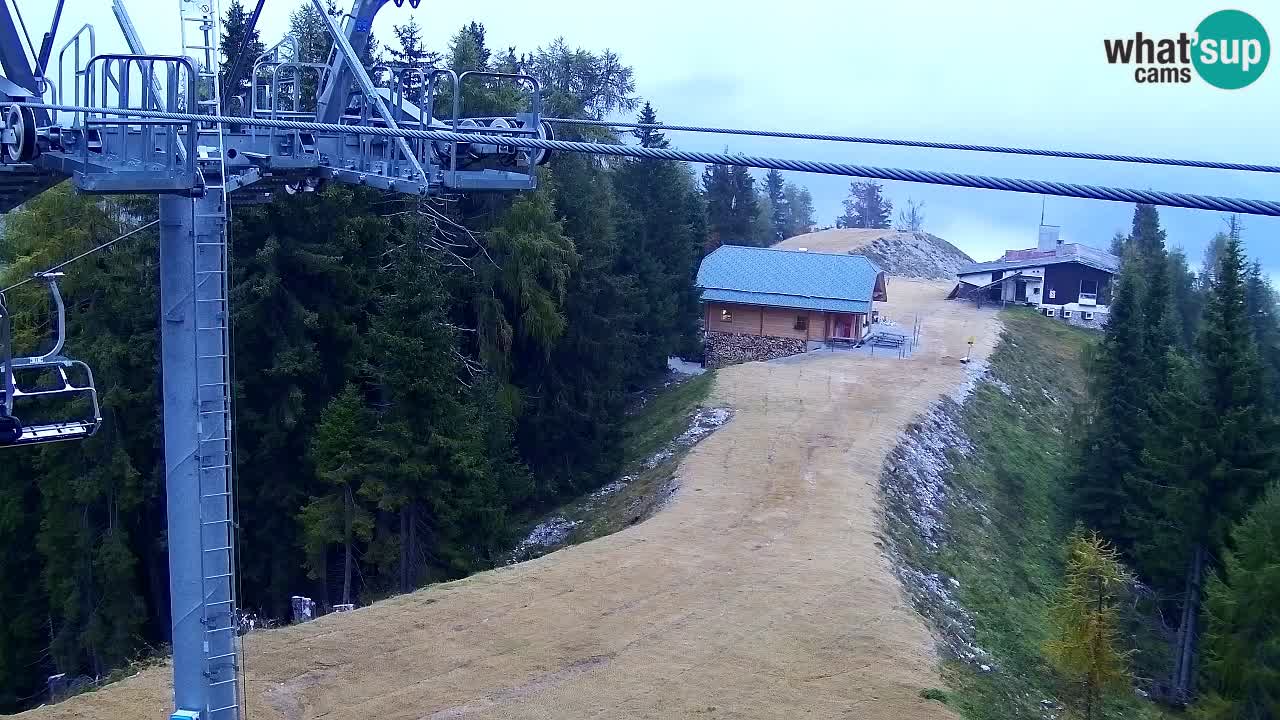 Web kamera Kranjska Gora VITRANC 2 | gornja postaja
