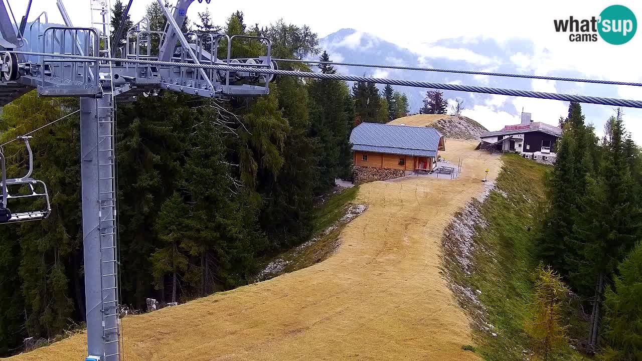 Webcam Kranjska Gora VITRANC 2 upper station
