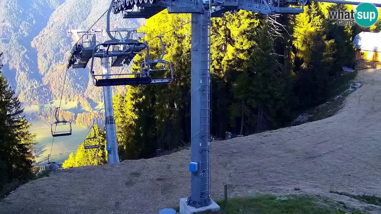 Webcam Kranjska Gora VITRANC 2 upper station